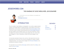 Tablet Screenshot of jessesword.com